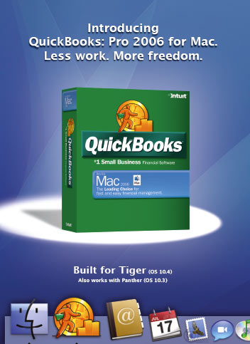 QuickBooks for Mac Brochure Cover